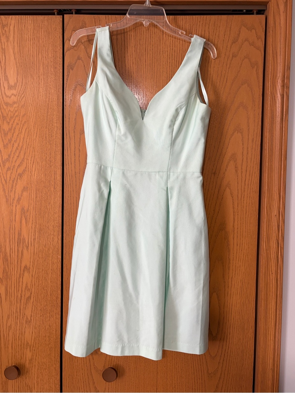 Weddington Way Mint Dress with V-Neck